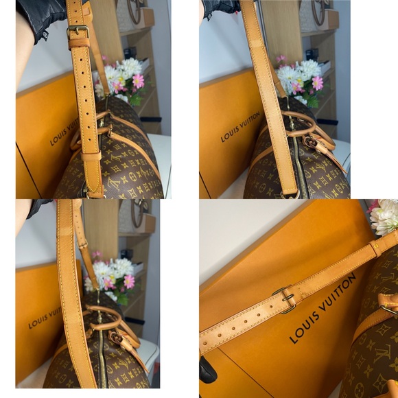 ❌SOLD❌ 🌸KEEPALL BANDOULIERE 55 TRAVEL BAG MONOGRAM - Picture 14 of 16